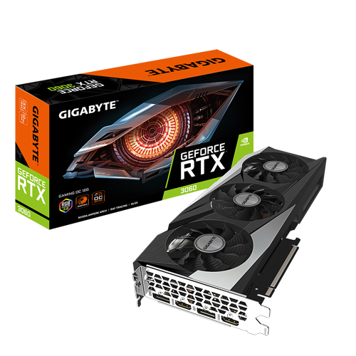 Gigabyte RTX 3060 GAMING OC 12GB [Triple Fan]
